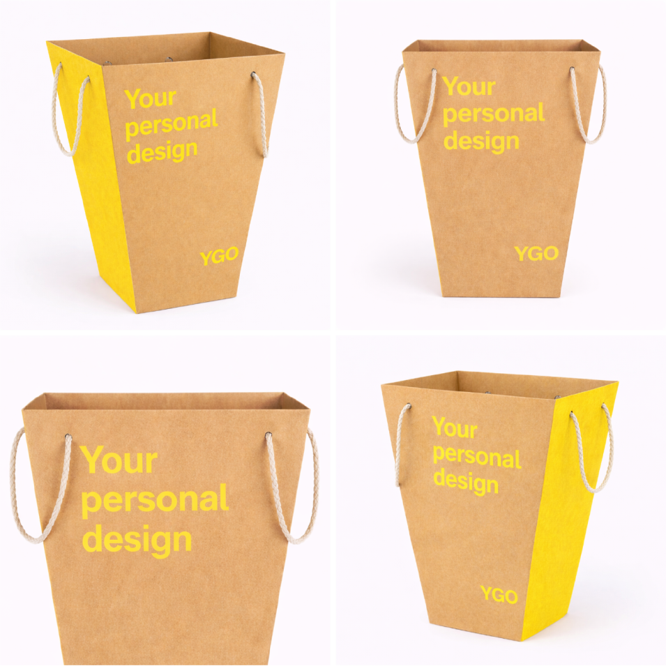 Конусная коробка для цветов (Flower  Carrier Box)