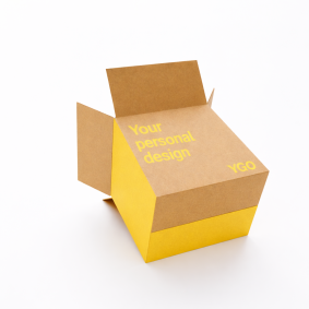 Квадратная четырехклапанная коробка (Corrugated Slotted Container / RSC)