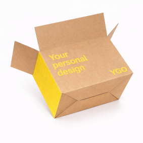 Стандартная четырехклапанная коробка с дном 1-2-3 (Bottom Slotted Container)