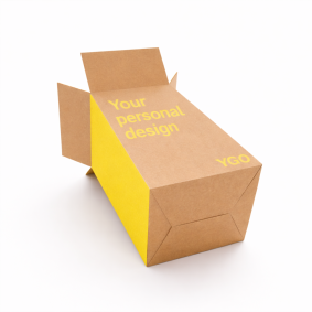 Высокая четырехклапанная коробка с дном 1-2-3 (Bottom Slotted Container)