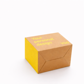 Низкая четырехклапанная коробка с дном 1-2-3 (Bottom Slotted Container)