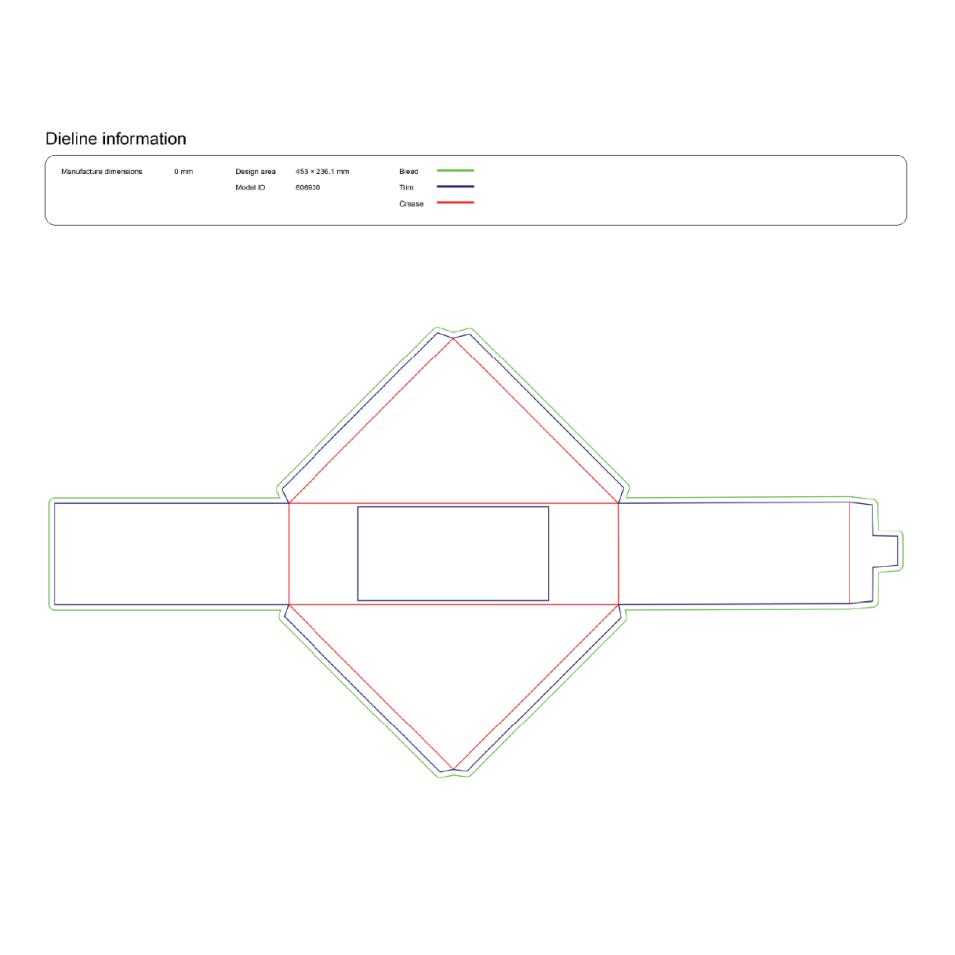 Треугольная коробка для сэндвича (Sandwich Wedge Box)