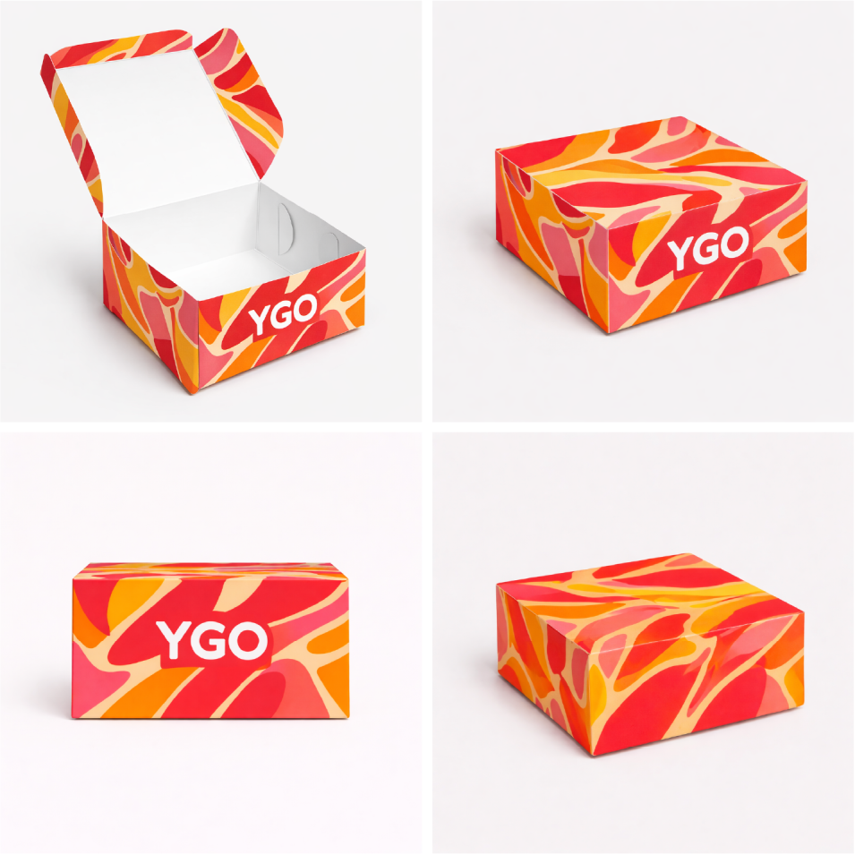 Коробка для торта с боковой фиксацией (Side Lock Cake Box)