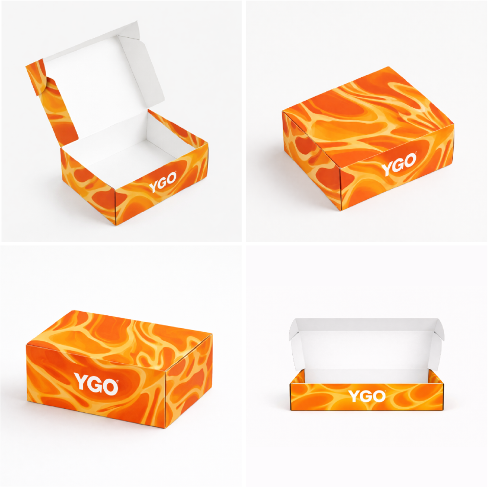 Коробка с верхним клапаном и фиксирующими язычками (Tab Lock Tuck Top)