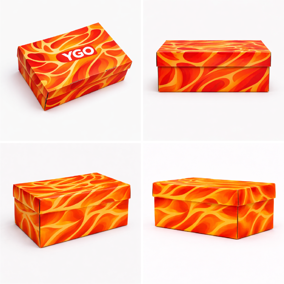 Коробка с фиксирующим клапаном и двойными стенками (Lock Cap with Double Side Wall)