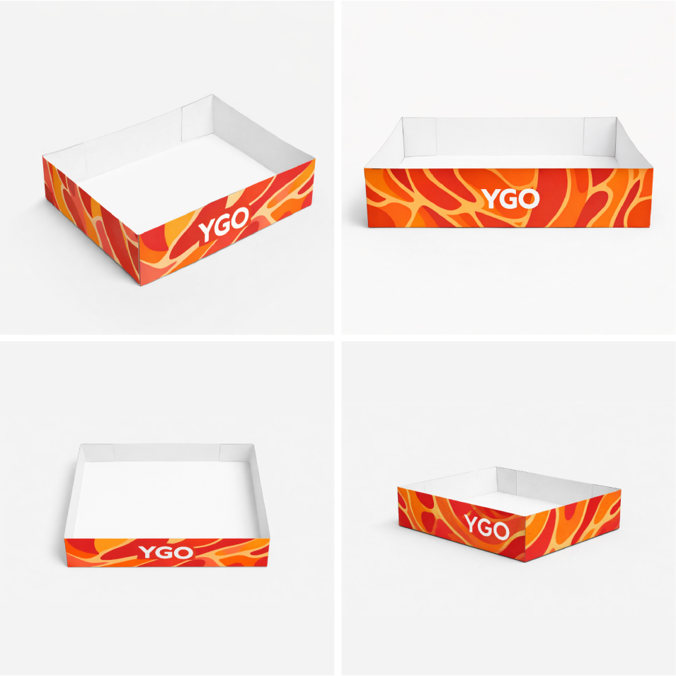 Лоток с четырёхточечной склейкой (Four Corner Tray)