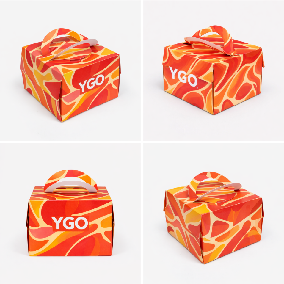 Кубическая коробка с ручкой (Cube Shaped Carrier)