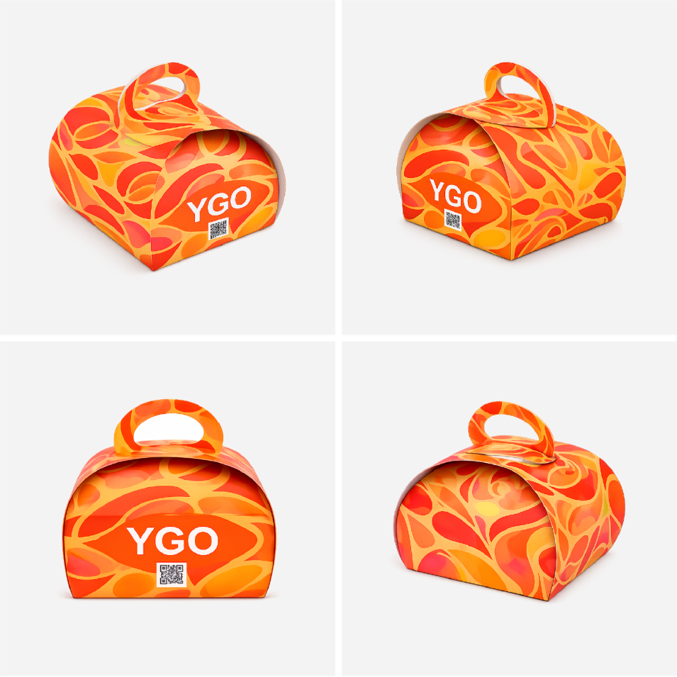 Коробка с лепестковым верхом (Tulip)