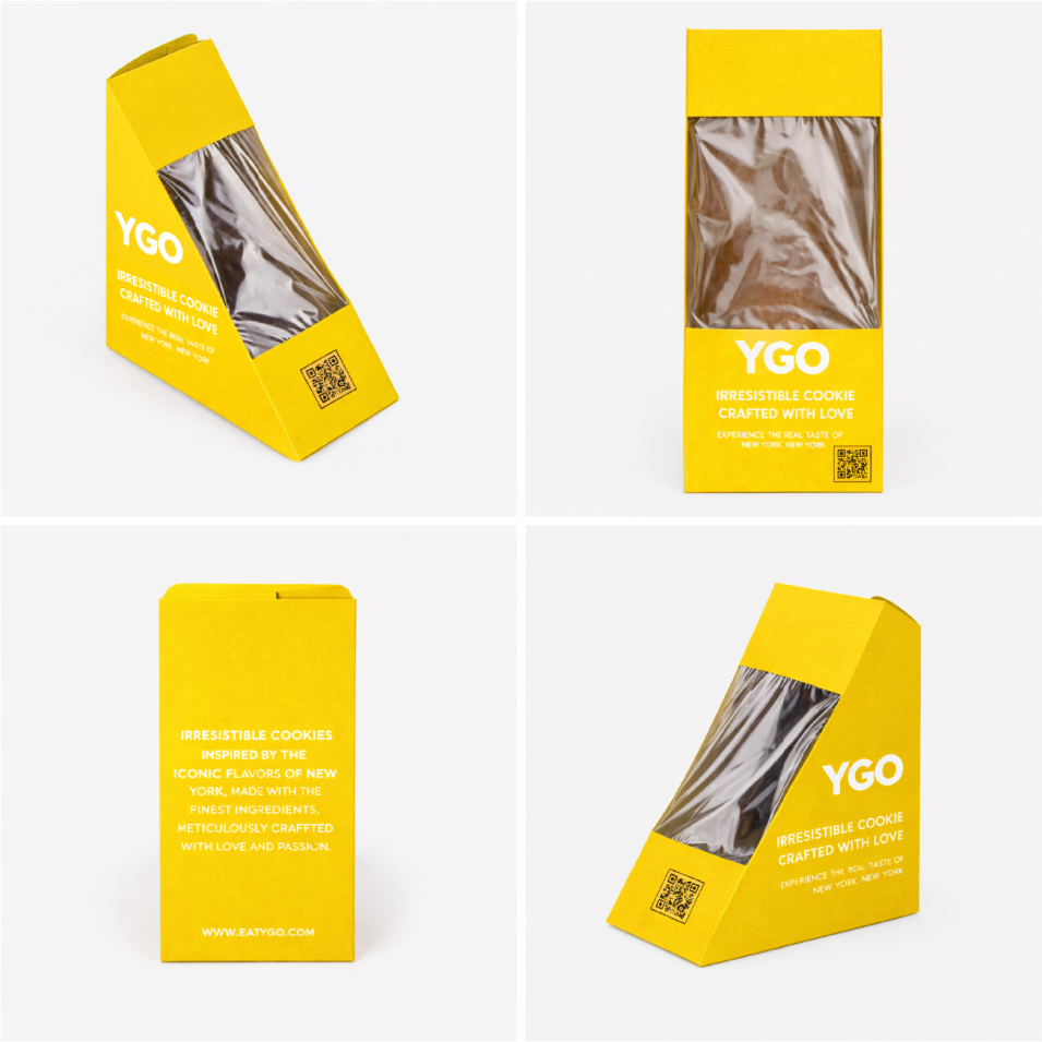 Треугольная коробка для сэндвича (Sandwich Wedge Box)