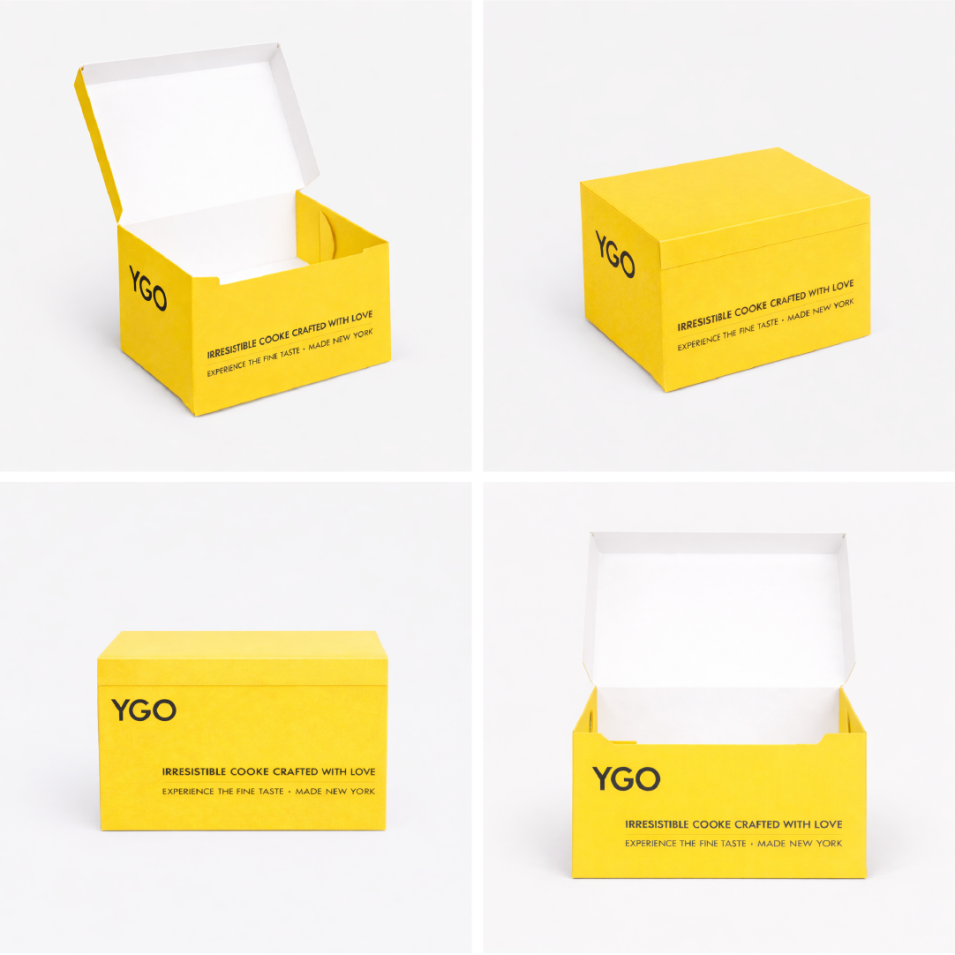 Коробка с фиксирующим клапаном и автоматическим дном (Lock Cap Auto Bottom)