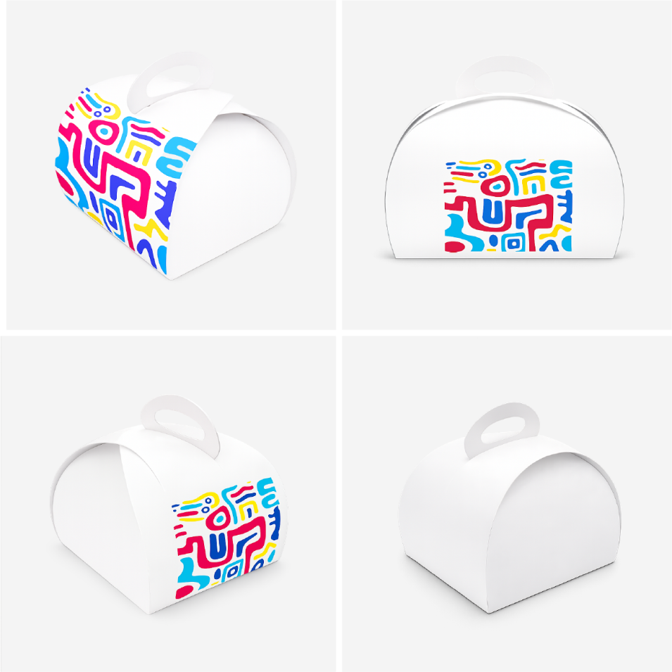 Коробка с лепестковым верхом (Tulip)