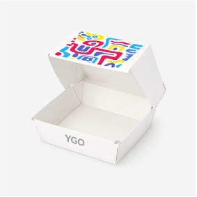 Коробка  для бургера "ракушка" (Burger Box)