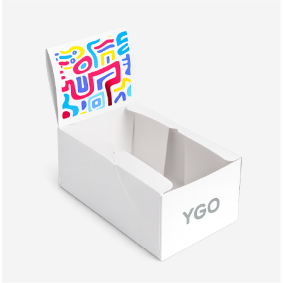 Витринная коробка с четырёхточечной склейкой (4 Corner Display Box)