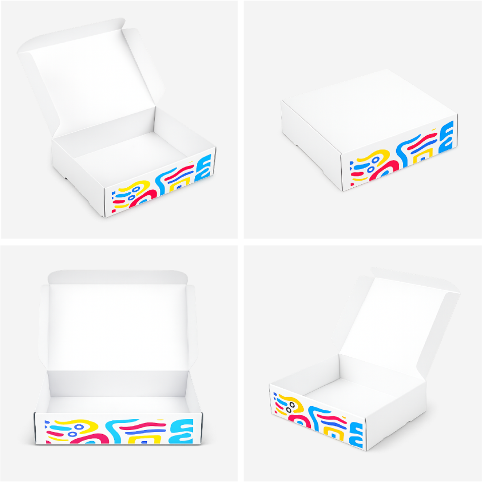 Коробка с заворачиваюмися торц. и пылезащ. клапанами (Roll End Tuck Top with Dust Flaps)