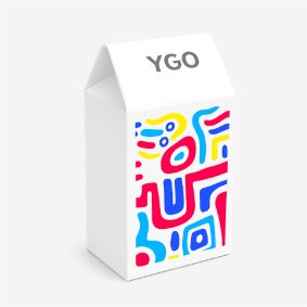 Коробка с верхом "домиком" и ручкой (Gable Bag)