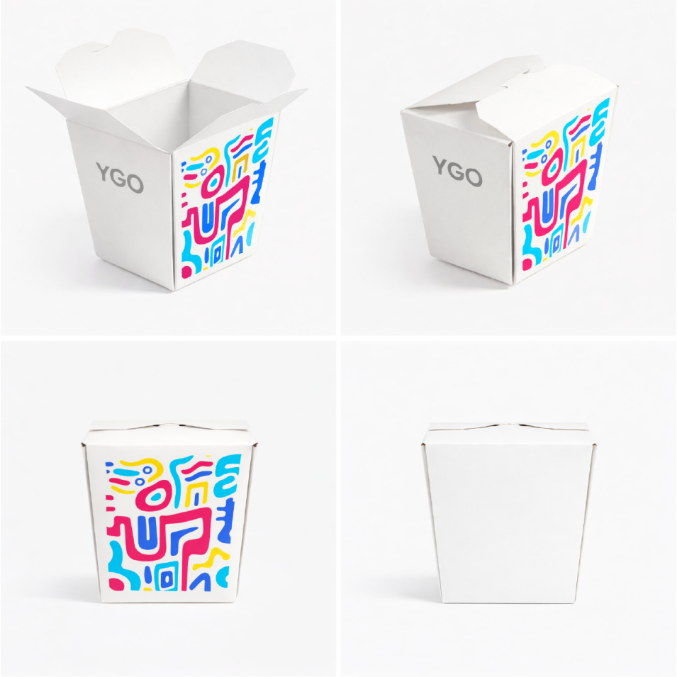 Коробка для еды на вынос из картона (Takeout Paperboard Box)
