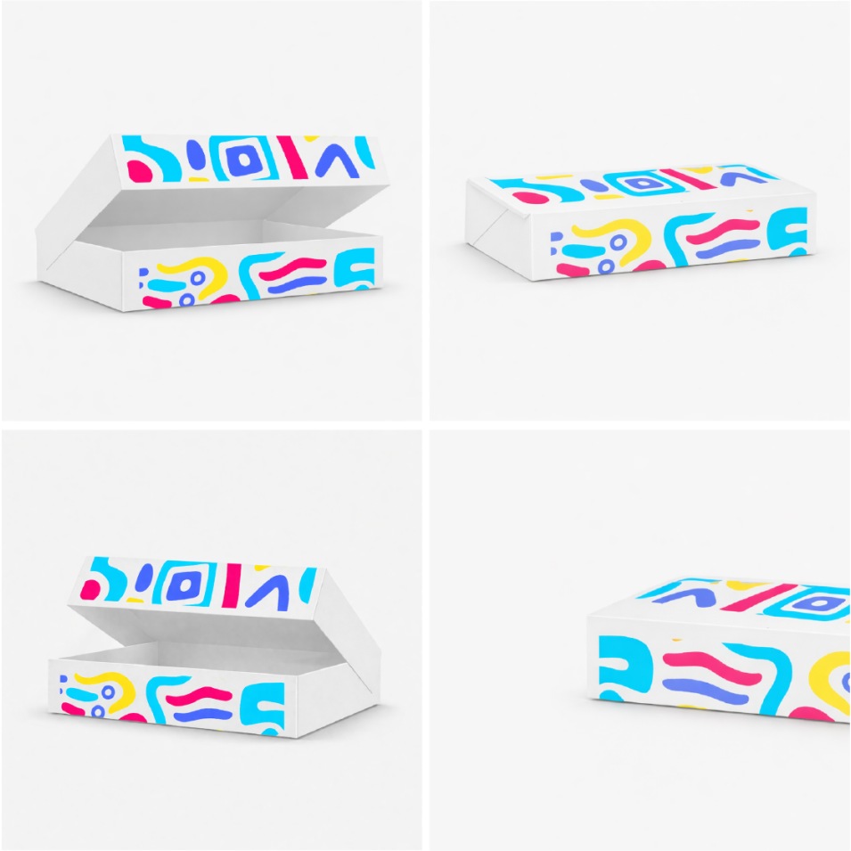 Коробка с усиленными торцами и крышкой (Roll Ends With Lid)