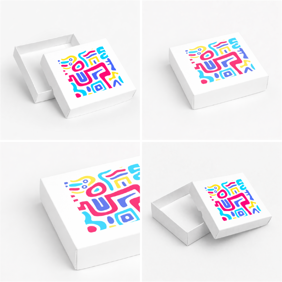 Коробка "дно + крышка" с двойными стенками (Double Wall Tray & Lid)