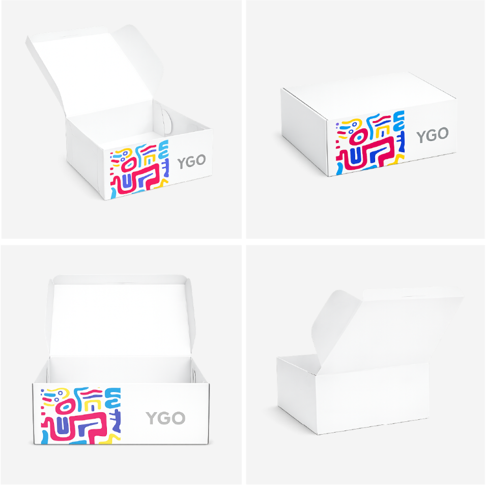 Коробка для торта с боковой фиксацией (Side Lock Cake Box)