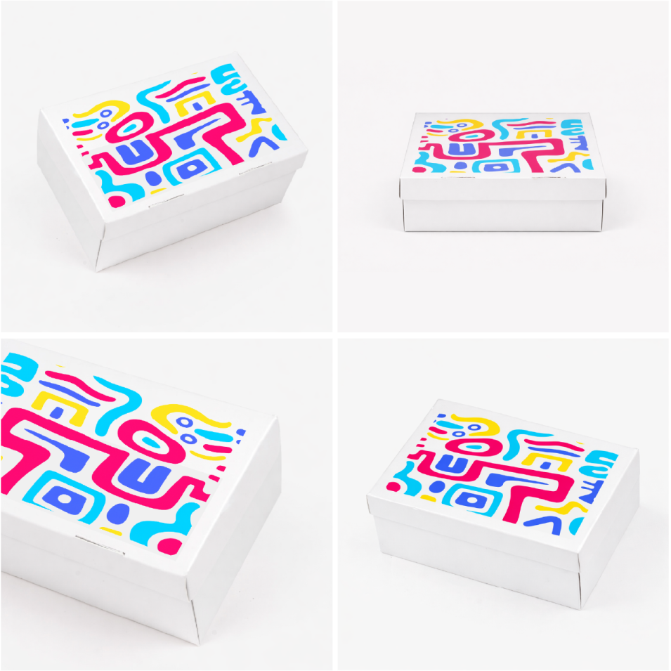 Коробка с фиксирующим клапаном и двойными стенками (Lock Cap with Double Side Wall)