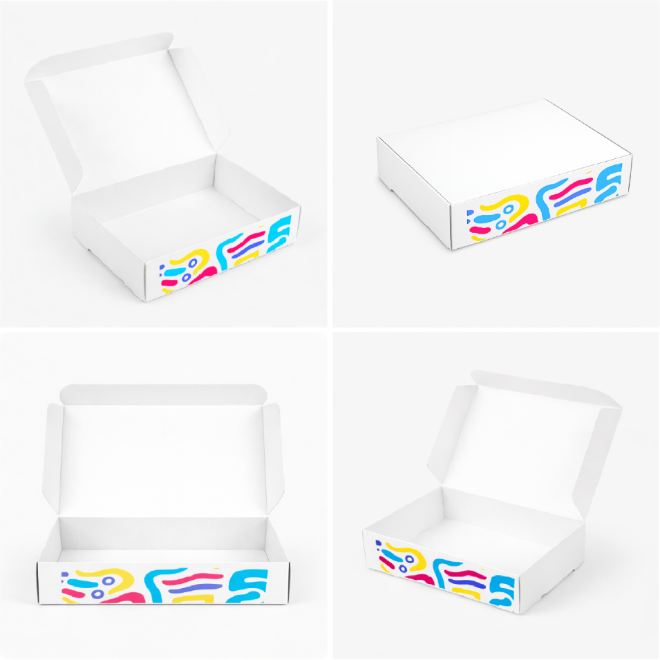 Коробка Roll End с пылезащитными клапанами (Dust Flaps)