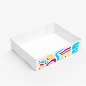 Лоток с четырёхточечной склейкой (Four Corner Tray)