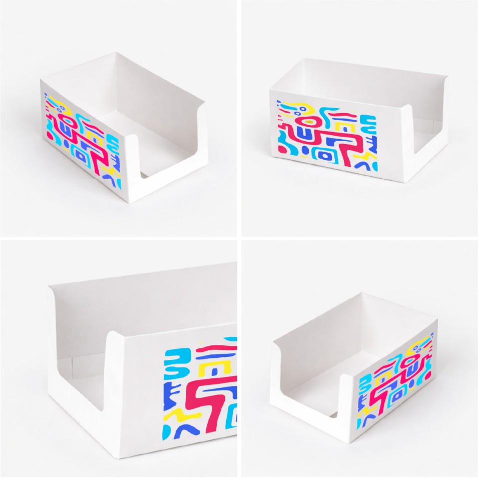 Витринный лоток с фронтальным вырезом (Front Cut Out Display Tray)