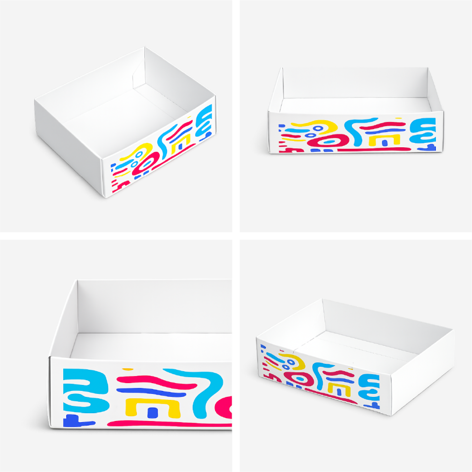 Лоток с двойными проклеенными стенками (Double Glued Side Wall Tray)