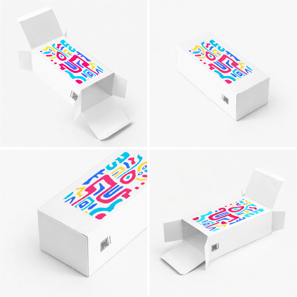 Коробка с противоположными клапанами клапанами (Reverse Tuck End)