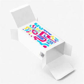 Коробка с противоположными клапанами клапанами (Reverse Tuck End)