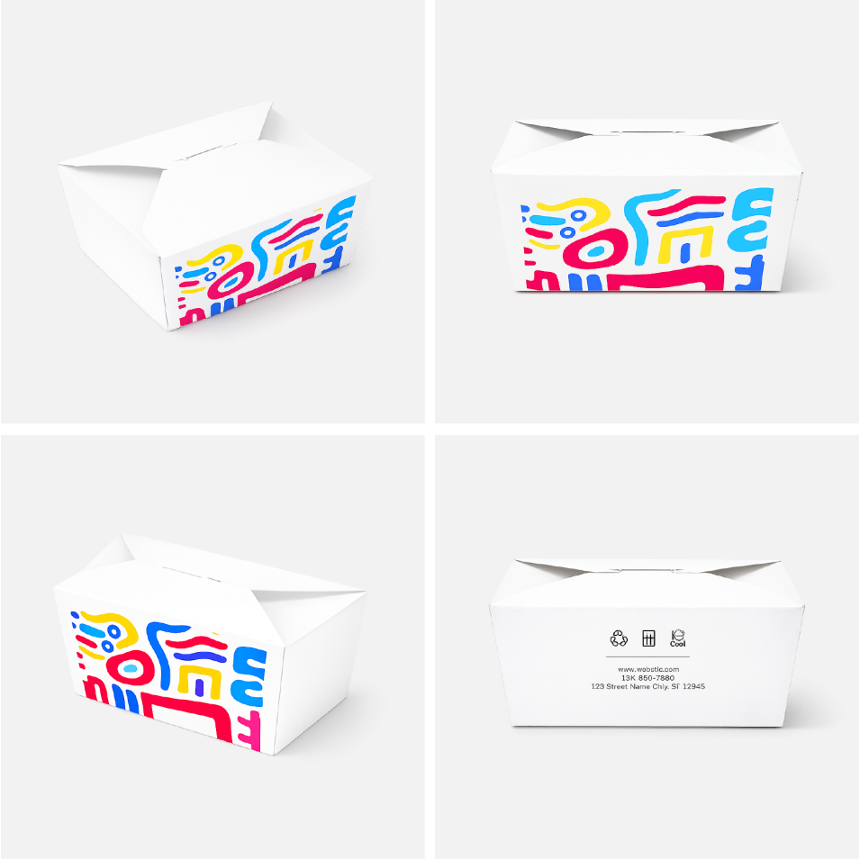 Коробка для еды на вынос (Take Out Boxes)