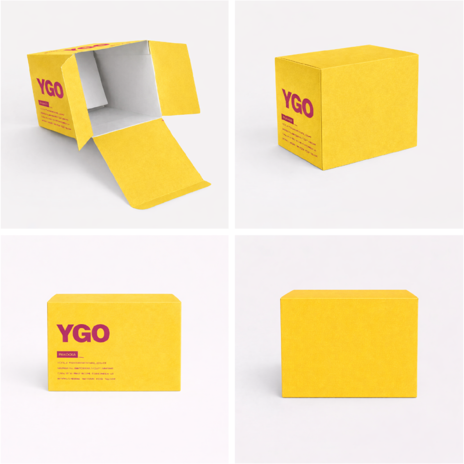 Коробка с автоматическим дном и увеличенным клапаном (Full Flap Auto Bottom)